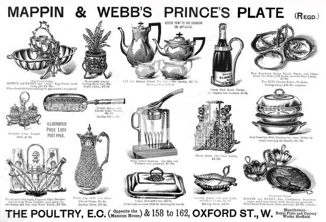 ''Mappin & Webb's Prince's Plate', 1891.