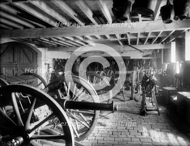 Armoury House, Finsbury, Islington, London, c1860-c1922. Artist: Henry Taunt