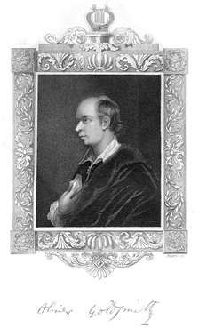 Oliver Goldsmith, Irish-born British playwright. Artist: Unknown