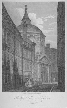 Royal College of Physicians, City of London, 1804. Artist: James Sargant Storer