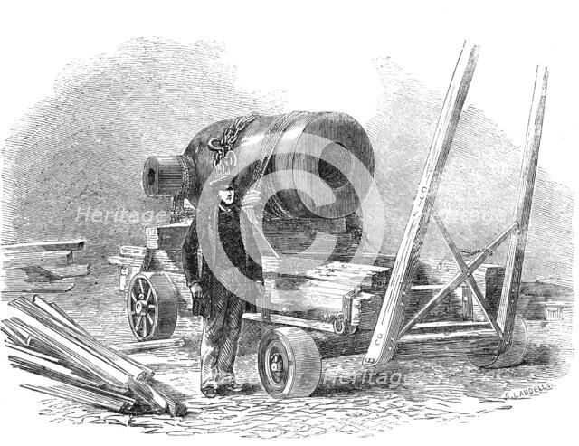 Large Mortar, cast at the Vauxhall Foundry, Liverpool, 1856.  Creator: Ebenezer Landells.