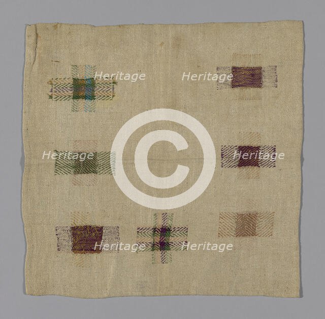 Sampler, Netherlands, 19th century. Creator: Unknown.