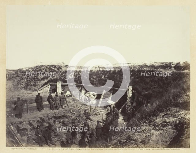 The Pulpit, Fort Fisher, N.C., January 1865. Creator: Alexander Gardner.