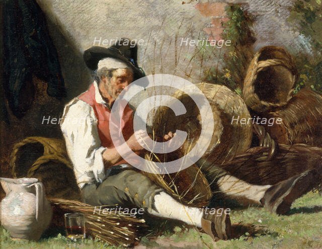 Le vannier, mid-late 19th century.  Creator: Auguste Dutuit.