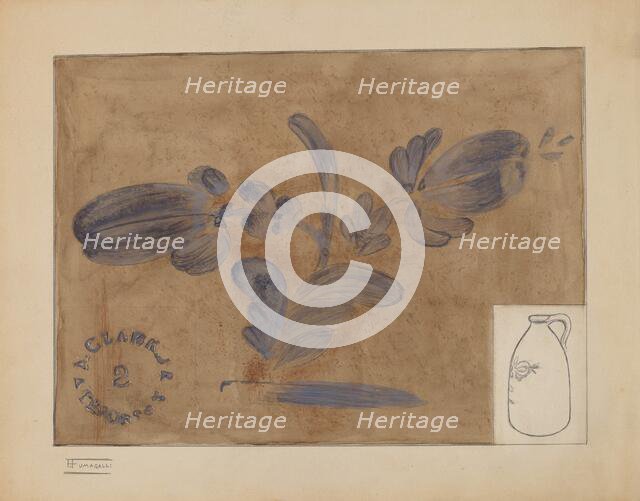 Jug, c. 1937. Creator: Frank Fumagalli.