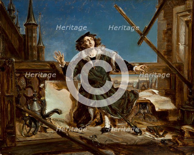 Astronomer Copernicus, or Conversation with God, 1871. Creator: Matejko, Jan Alojzy (1838-1893).