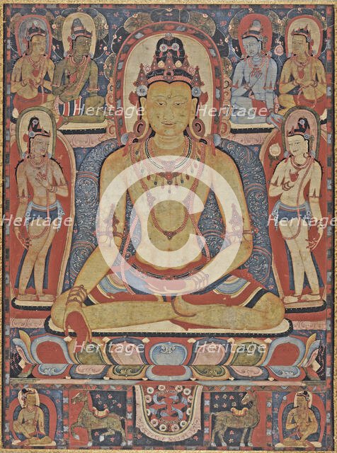 The Jina Buddha Ratnasambhava, between c1150 and c1225. Creator: Anon.