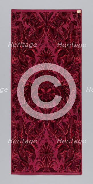 Panel, Lyon, 1860/80. Creator: Mathevon et Bouvard.