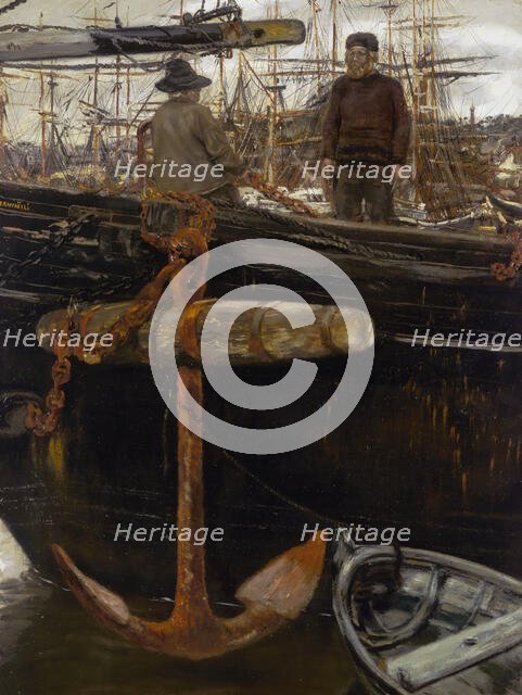 Sailors from the North, c1900s. Creator: Jean-François Raffaëlli.