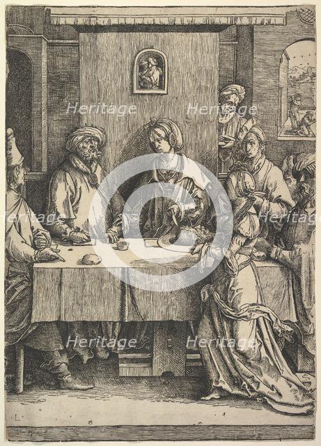 Salome with the Head of John the Baptist, 1514. Creator: Lucas van Leyden.