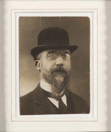 Portrait of Erik Satie (1866-1925). Creator: Anonymous.