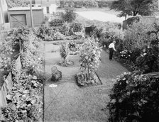 Garden at 124 E. Euclid Avenue, Detroit, Mich., between 1905 and 1915. Creator: Unknown.