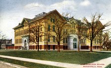 East Side High School, Minneapolis, Minnesota, USA, 1913. Artist: Unknown