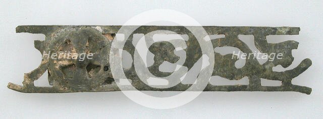 Railing Fragment, Byzantine, 5th century. Creator: Unknown.