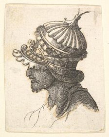 Helmeted head, 17th century (?). Creator: Unknown.