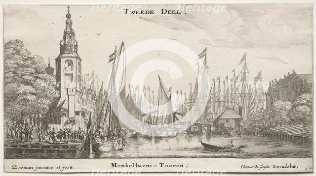 Ships of Amsterdam. Creator: Reinier Nooms (Dutch, c. 1623-1667).