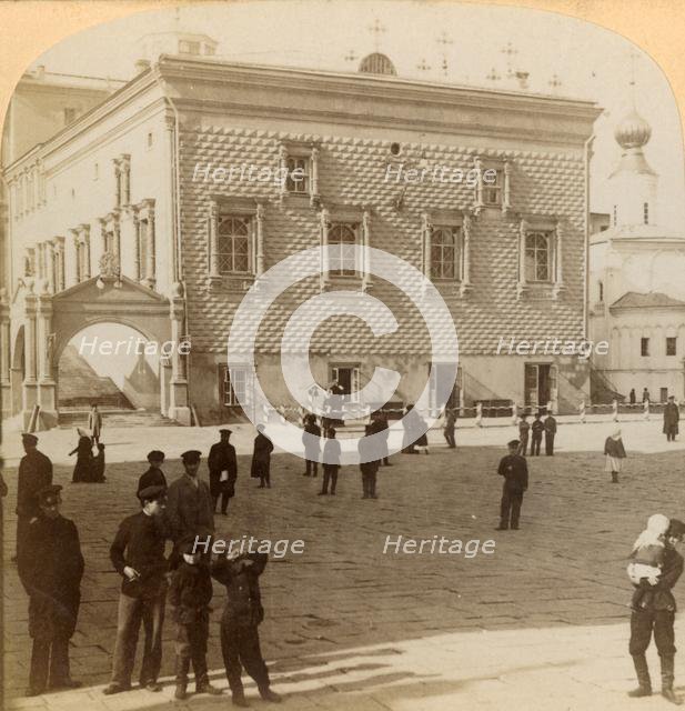 'Famous Red Staircase and old Palace, Moscow, Russia', 1900. Creator: Underwood & Underwood.
