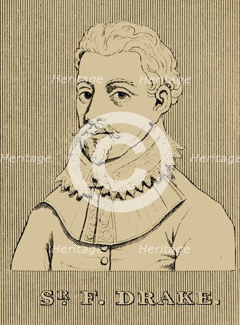 'Sir Francis Drake', (c1540-1596), 1830. Creator: Unknown.