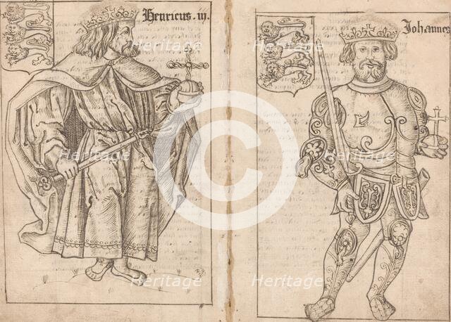 King John [right side], 16th century. Creator: Unknown.