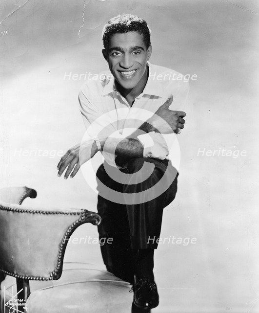 Sammy Davis Jr (1925-1990), American entertainer. Creator: Unknown.
