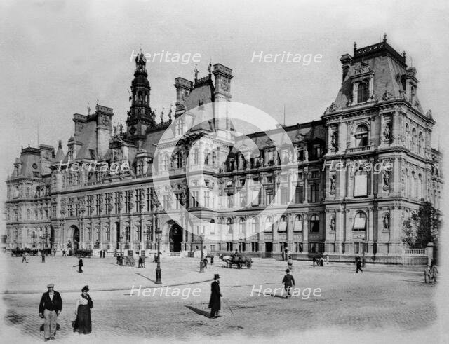 Hotel De Ville, Paris. Creator: Unknown.
