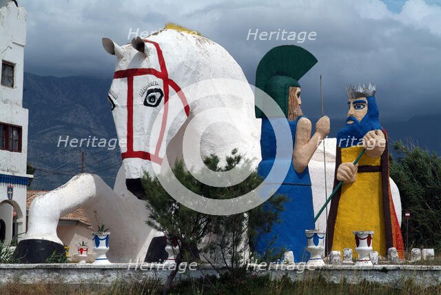 Castle of the Fairy Tales, Agrilos, Greece, 2003. Creator: Ethel Davies.