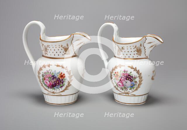 Pair of Pitchers, 1831/38. Creator: Tucker Porcelain Factory.