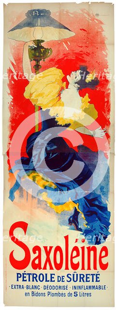 Saxoleine, 1893. Creator: Jules Cheret.