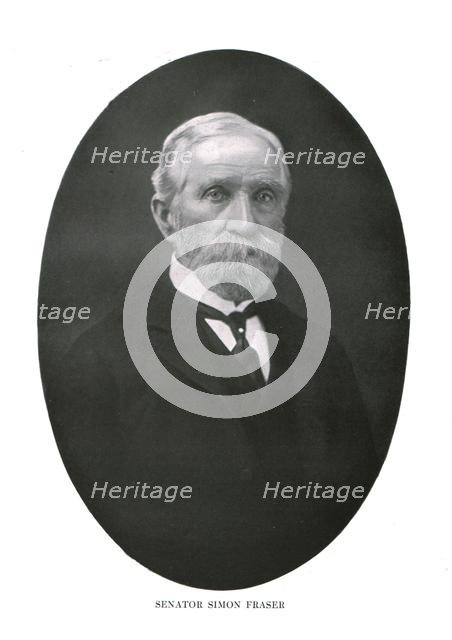 Senator Simon Fraser, 1911. Creator: Unknown.