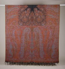 Shawl, Scottish, 1850-57. Creator: Unknown.