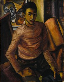 Self-Portrait, 1934. Creator: Malvin Gray Johnson.