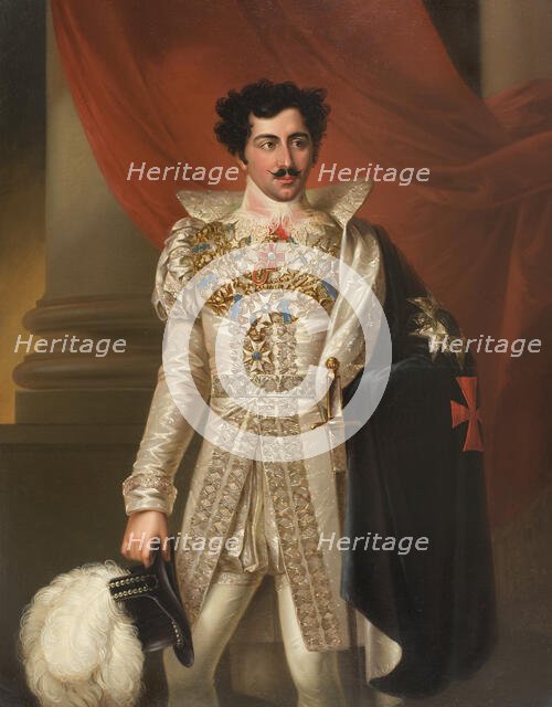 Oscar I, 1799-1859, c1830s. Creator: Fredric Westin.