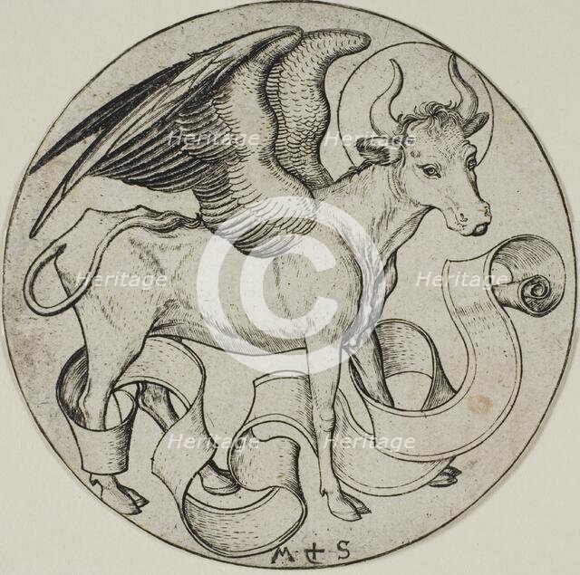 The Ox of St. Luke, n.d. Creator: Martin Schongauer.