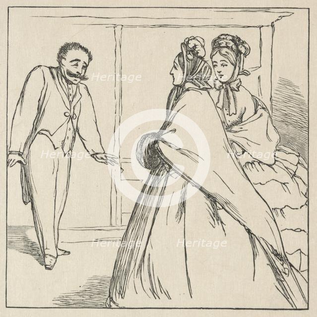 Going to Court - How I Went, 1863. Creator: Unknown.