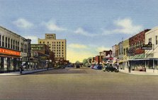 Street View, Clovis, New Mexico, USA, 1940. Artist: Unknown