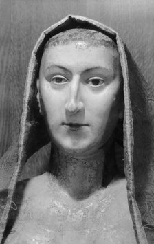Royal funeral effigy of Anne of Denmark, Westminster Abbey, London, 1945-1980. Artist: Eric de Maré