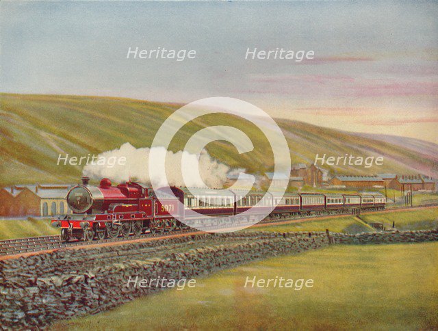 'The West Coast Scotsman At Full Speed Near Tebay, L.M.S.R.', 1926. Artist: Unknown.