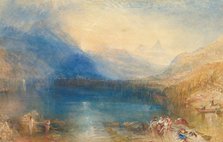The Lake of Zug, 1843. Creator: JMW Turner.