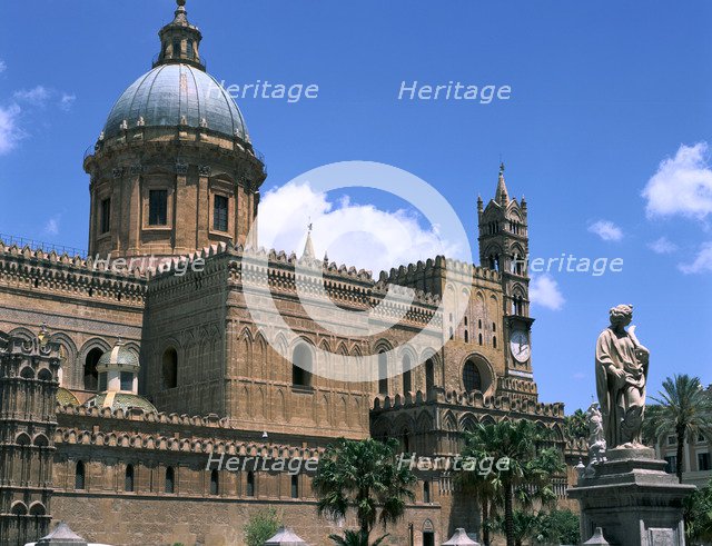 Cathedral, Palermo, Sicily, Italy.