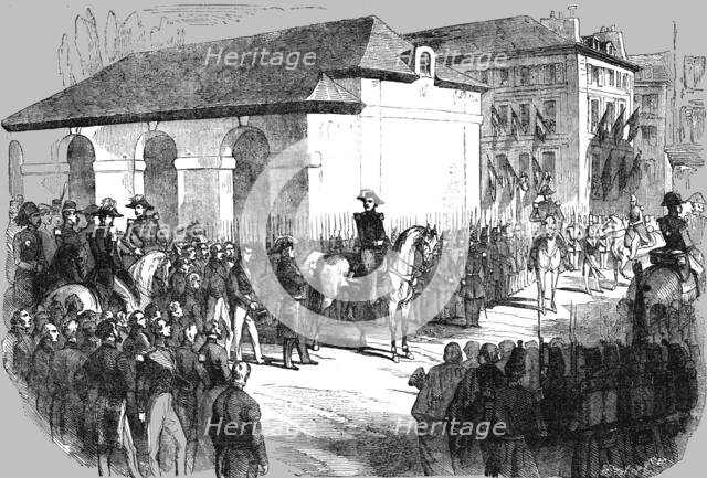 'Entry of Prince Jerome Bonaparte into Toulon', 1854. Creator: Unknown.
