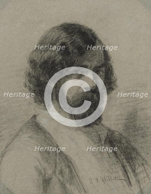 Portrait of Narcisse Virgile Diaz de la Peña, 1848. Creator: Jean-François Millet (French, 1814-1875).