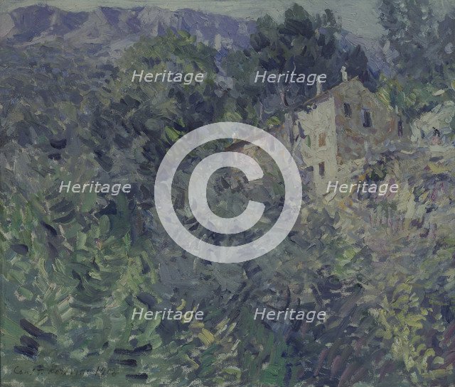 South France, 1908. Artist: Korovin, Konstantin Alexeyevich (1861-1939)