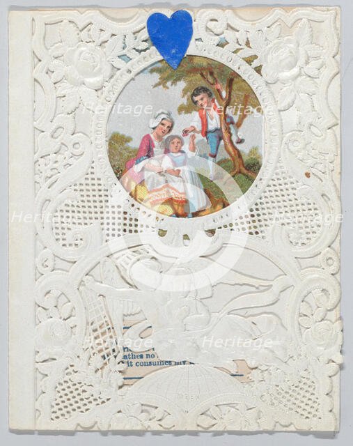 Valentine, 1847-1870. Creator: Anon.