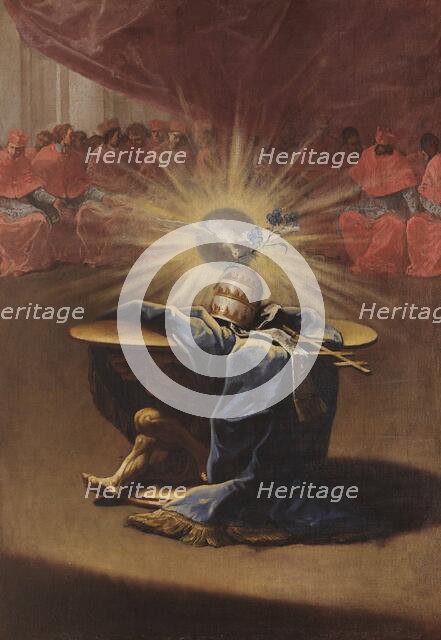 Conclave, 1687. Creator: Ricci, Sebastiano (1659-1734).