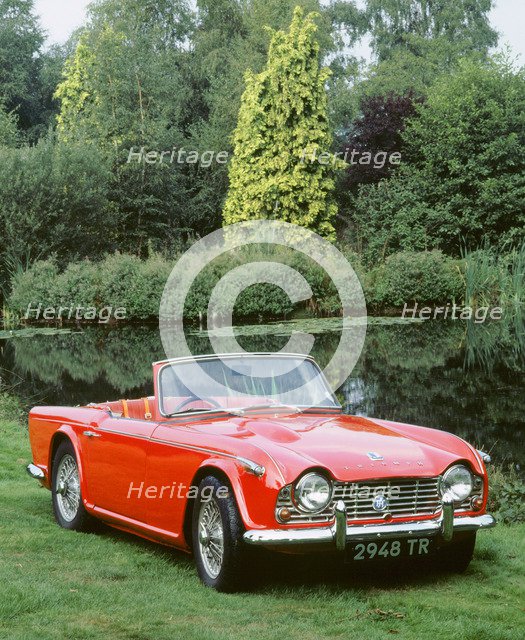 1964 Triumph TR4. Artist: Unknown.