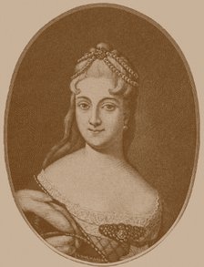 Princess Ekaterina Alekseyevna Dolgorukova (1712-1747). Artist: Anonymous  