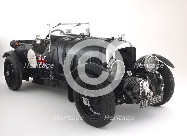 1930 Bentley 4.5 litre blower. Artist: Unknown.