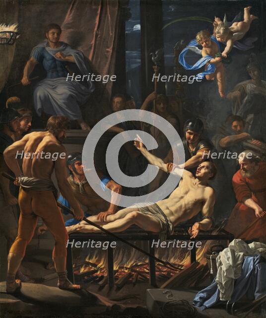 The Martyrdom of Saint Lawrence, c. 1660. Creator: Jean-Baptiste de Champaigne.
