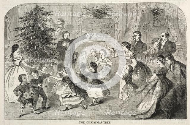 The Christmas Tree, 1858. Creator: Winslow Homer (American, 1836-1910).