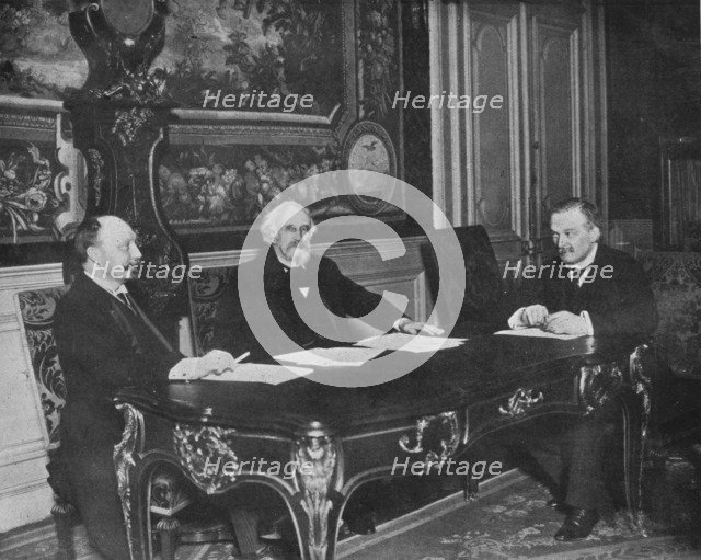 'A financial conference of the Allies, Paris', 1915.  Artist: Unknown.
